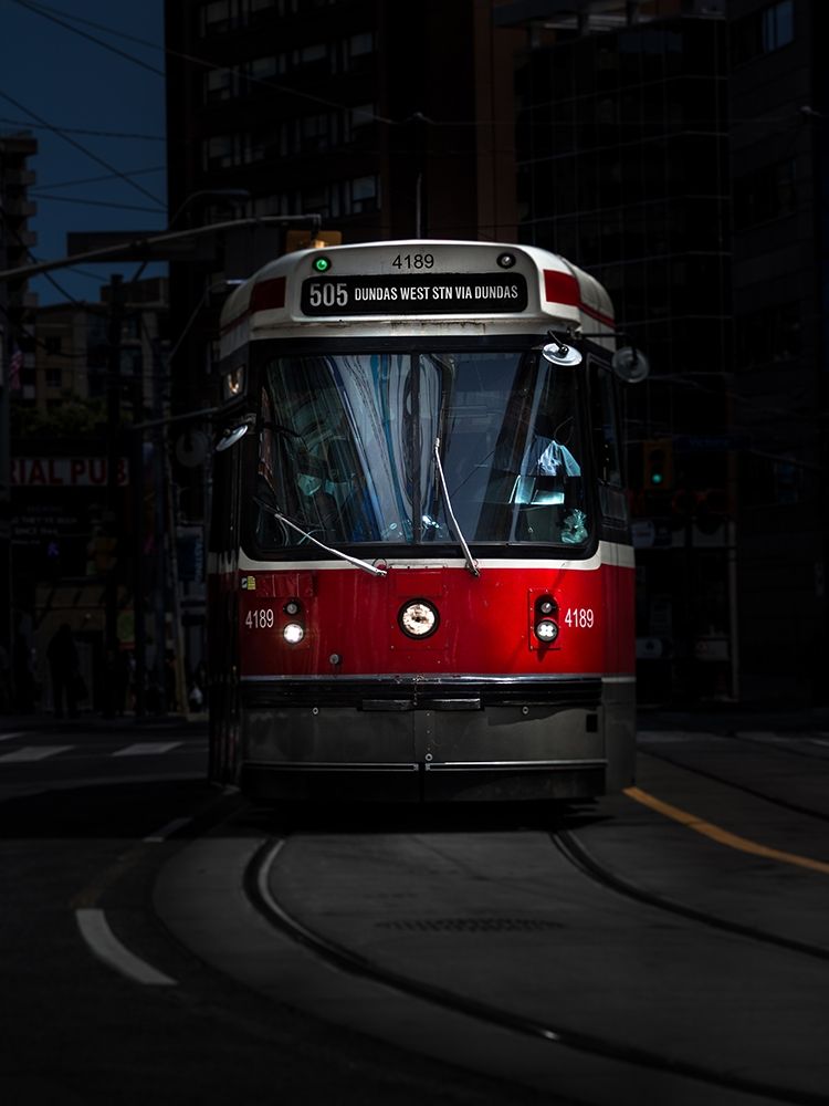 Dundas Street Car Toronto Color
