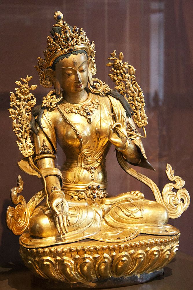 Antique Gold Buddha Statue II