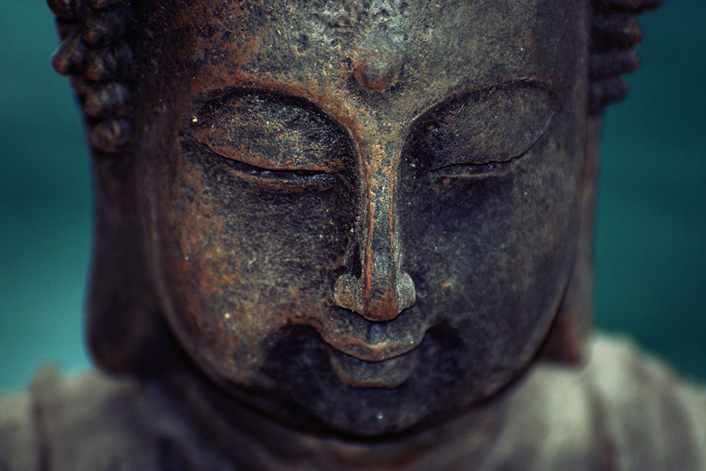 Bronze Buddha Closeup