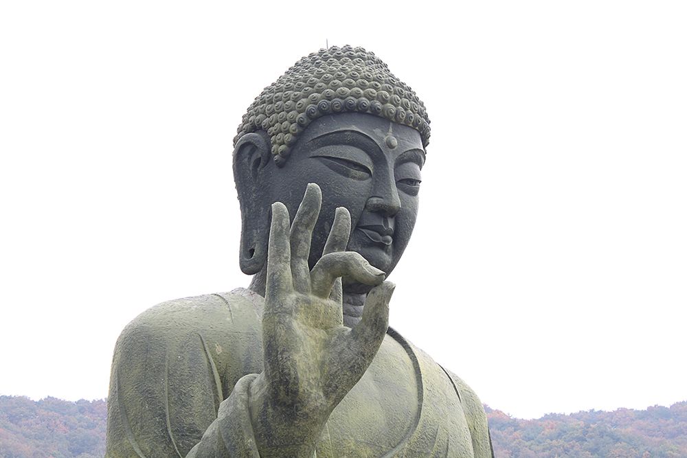Buddha statue in Gakwonsa Temple, South Korea