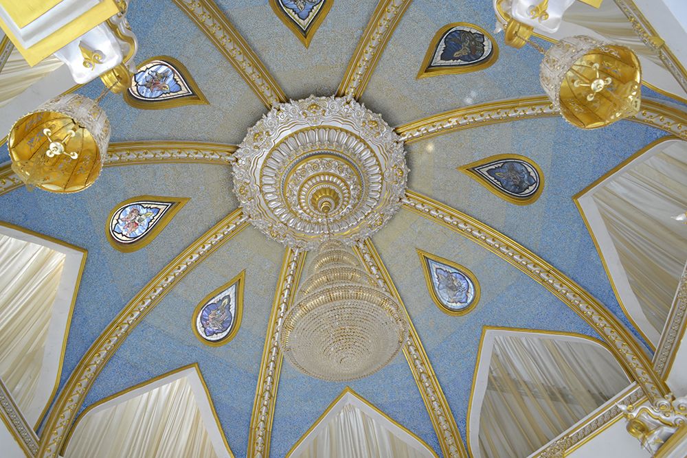 Buddhist Temple Interior