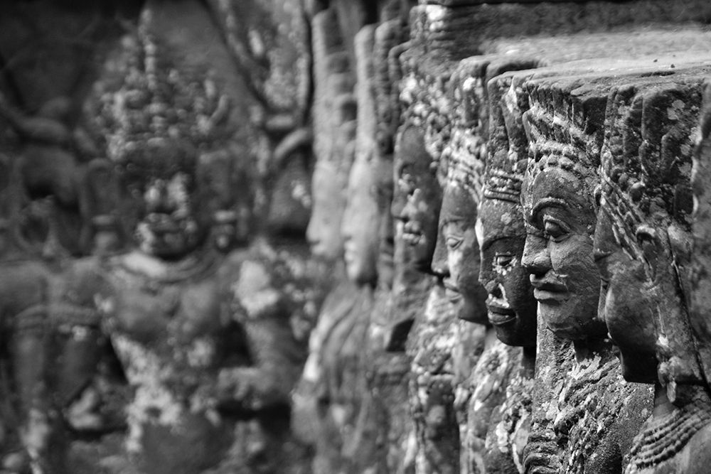 Buddhist Temple Wall Carving