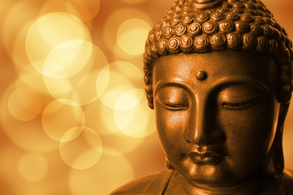 Gold Buddha Statue