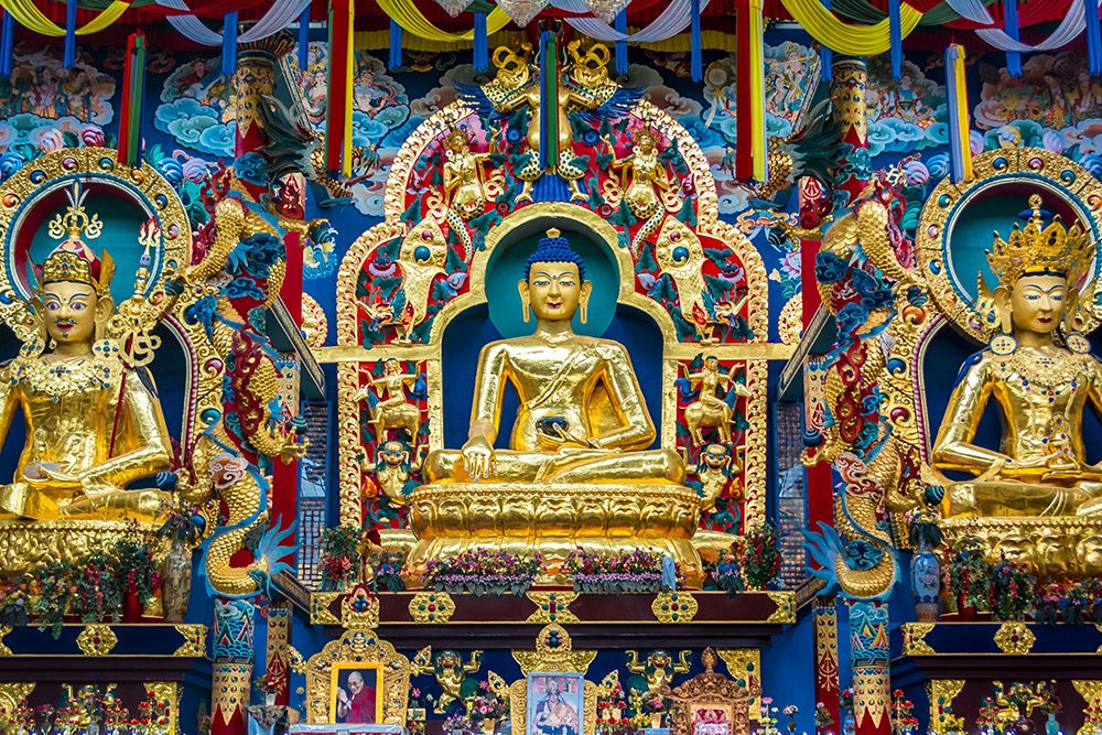 Namdroling Monastery Golden Temple