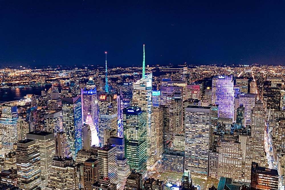 New York City Skyline from the top of Empire State building
