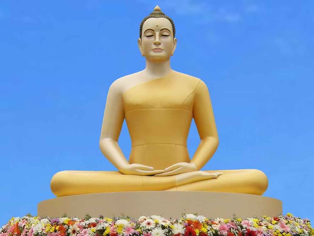 Seated Young Buddha Statue