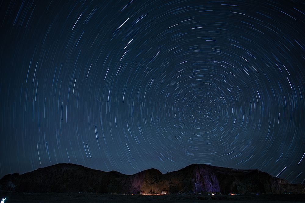 Spiral Night Sky