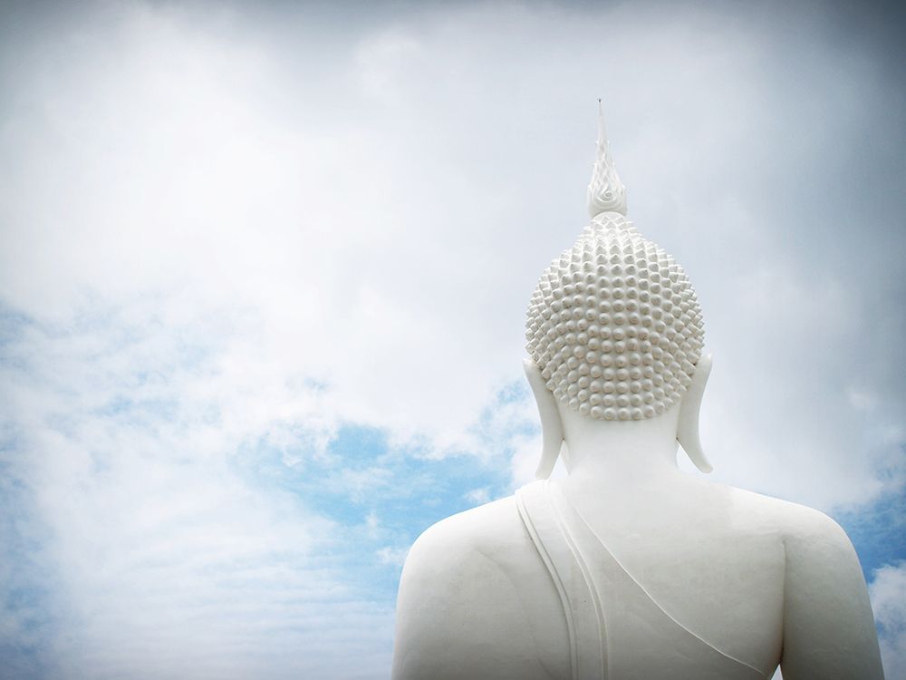 White Buddha Statue II