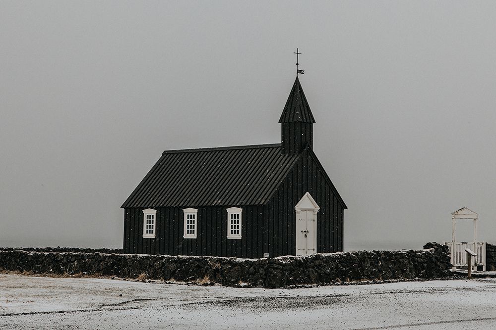 Winter Church in Iceland
