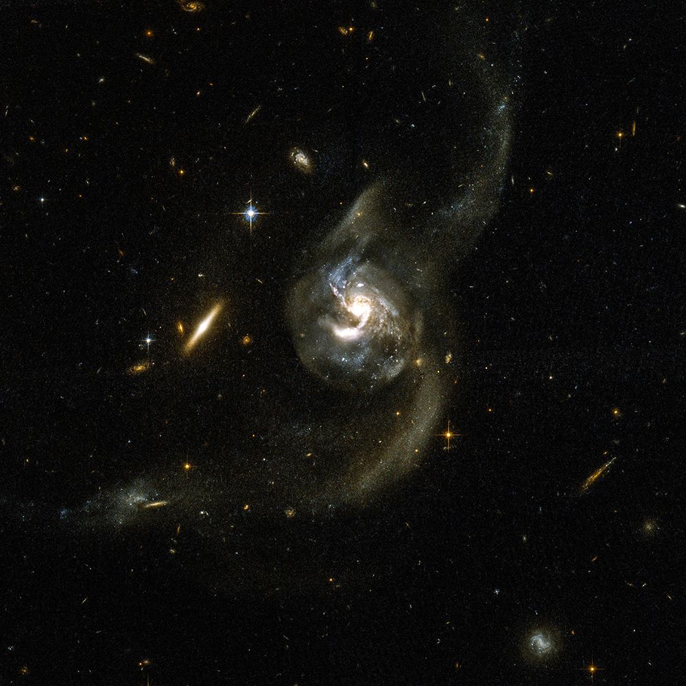 A Pair of Spiral Galaxies NGC 6090