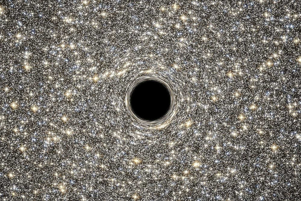 An Illustration of a Black Hole