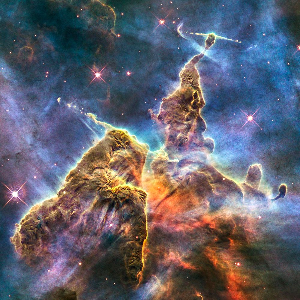 Blue and Purple Nebula I