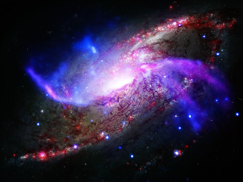 Composite Image of NGC 4258
