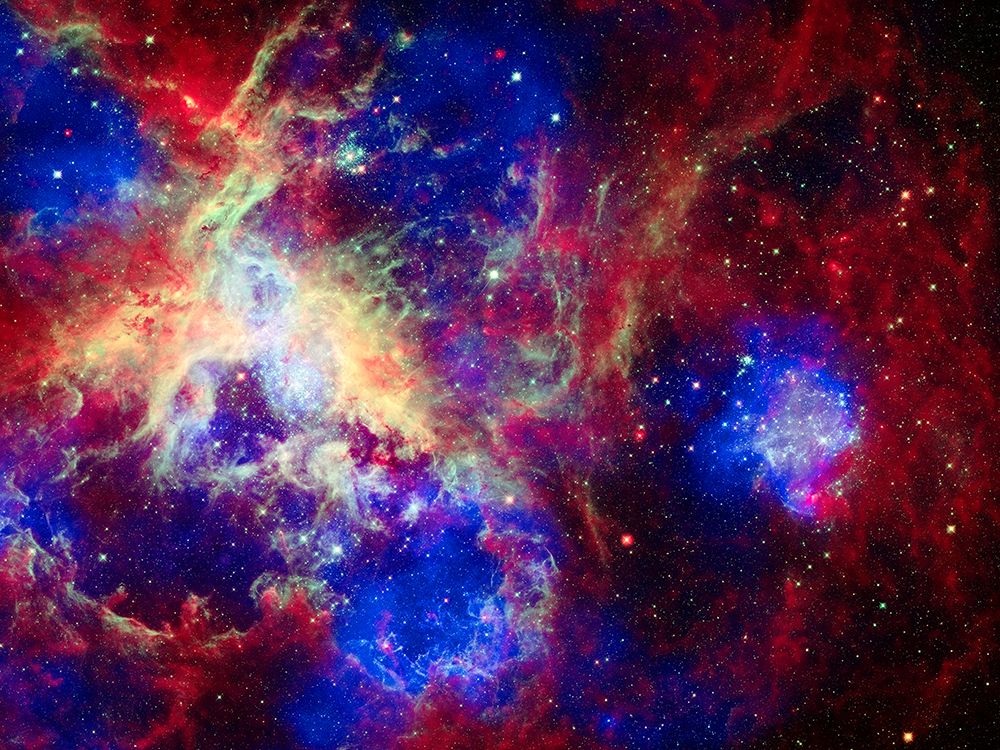 Composite of the Tarantula Nebula