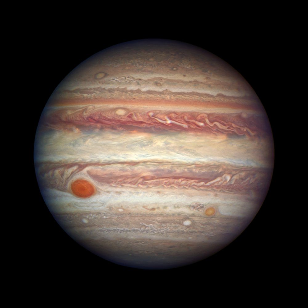 Hubble Close-up of Jupiter