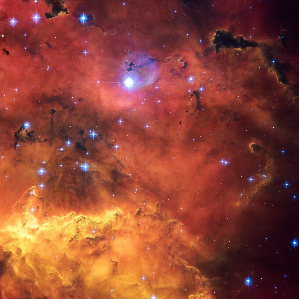 Hubble image of the Cosmos