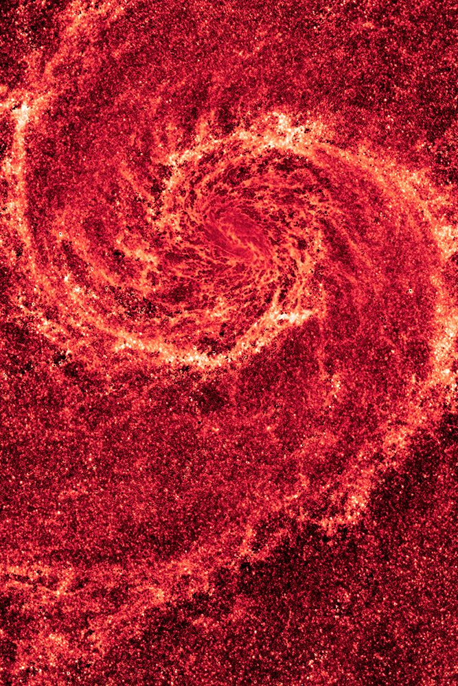Hubble image of the Whirlpool Galaxy