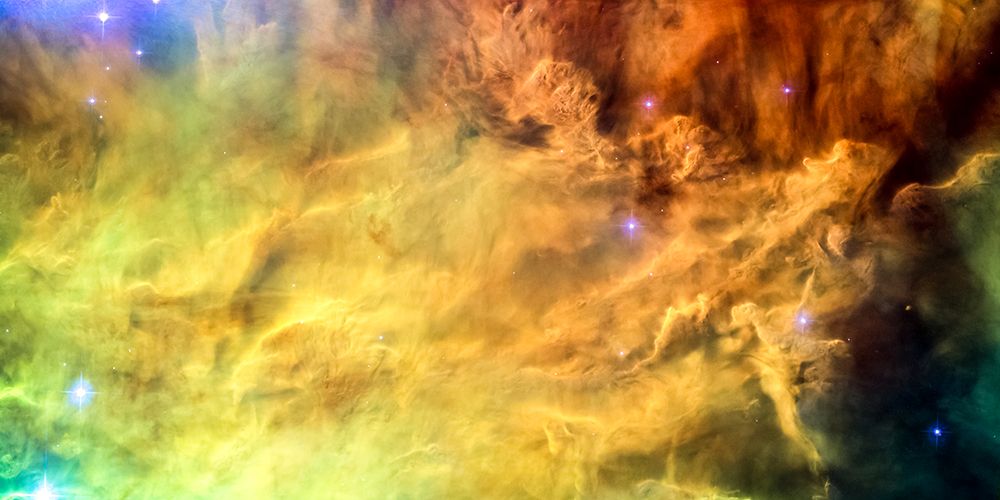 Hubble Lagoon Nebula