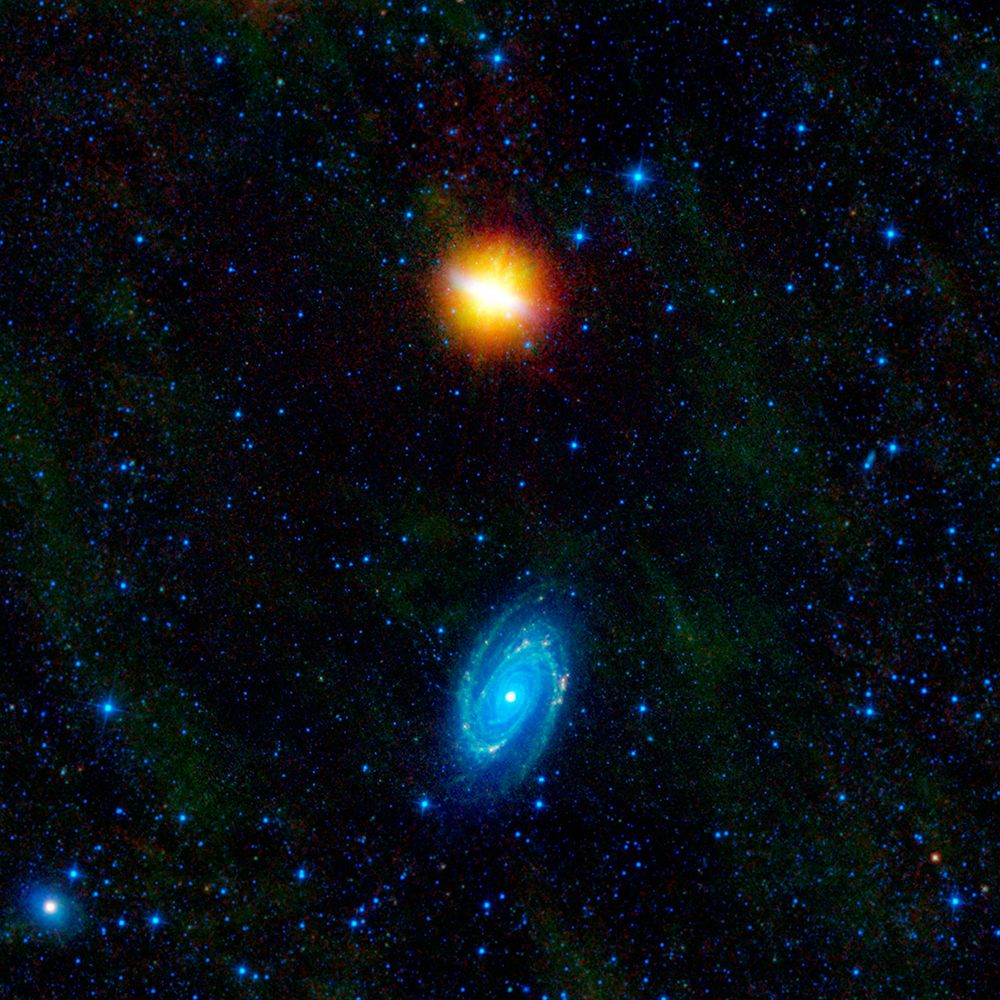 Pair of Dancing Galaxies