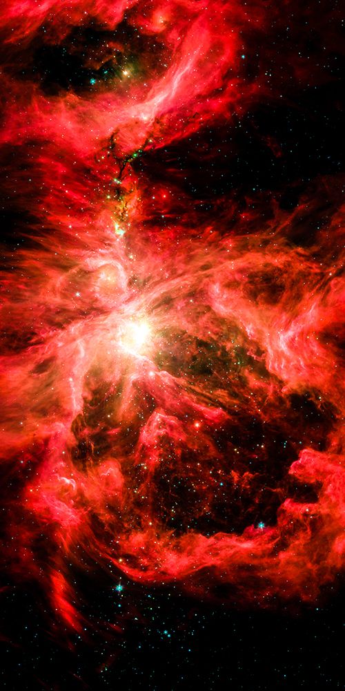 Red Vertical Nebula