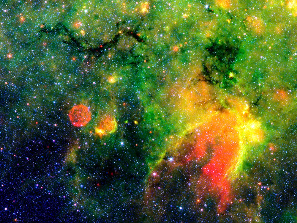 Spitzer Space Telescope Infrared Image