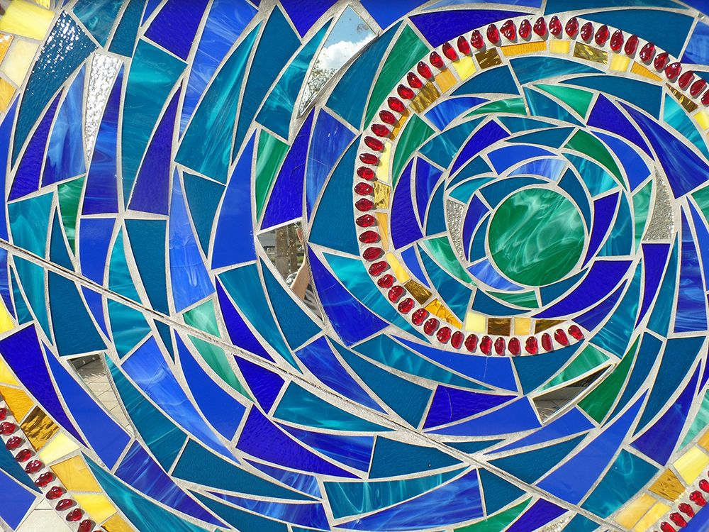Blue Mosaic II