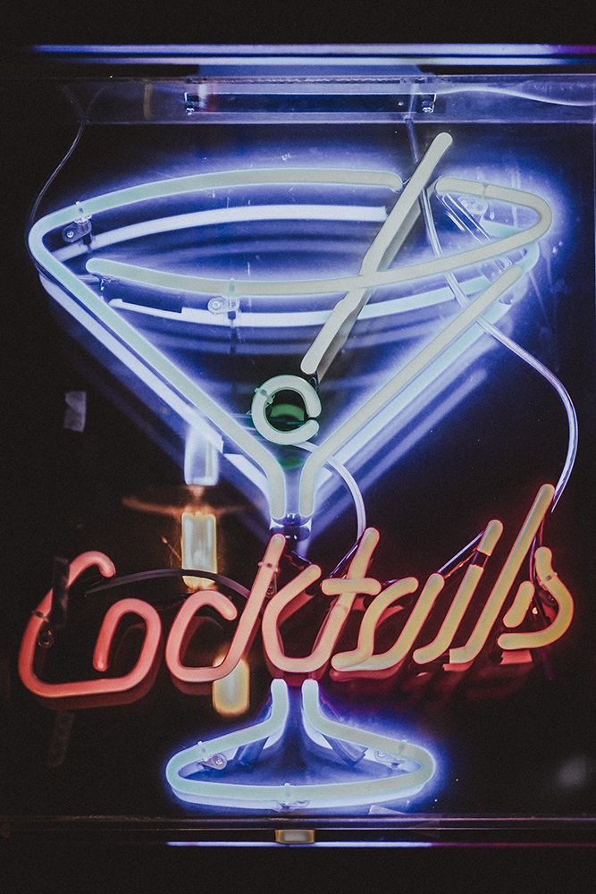 Cocktails Neon Sign