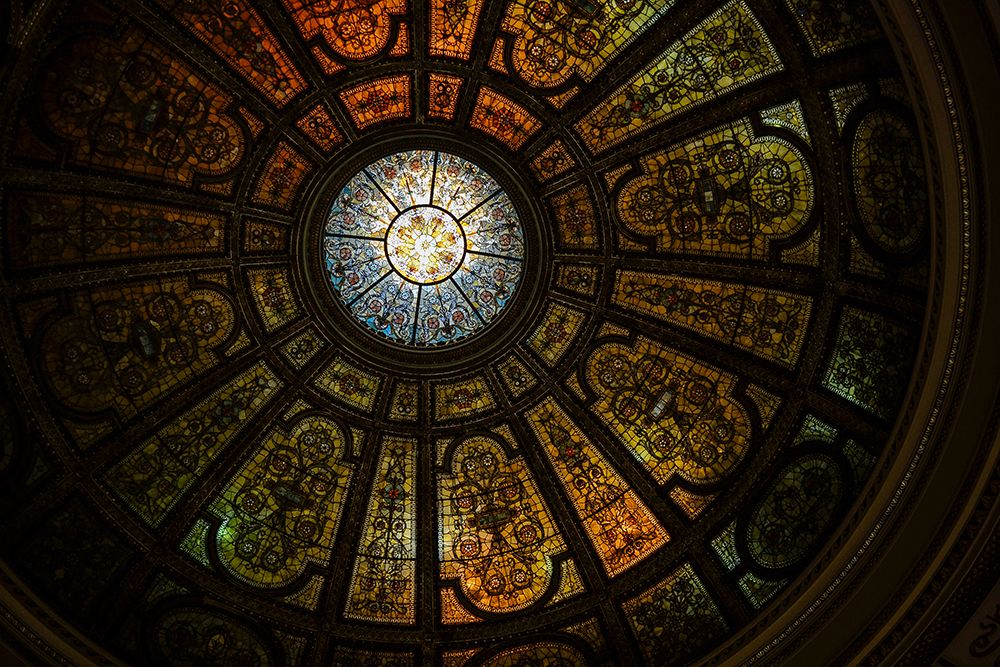 Stain Glass Dome Ceiling