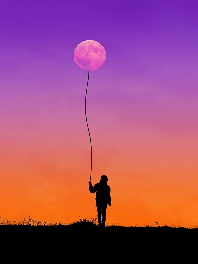 The Moons a Balloon
