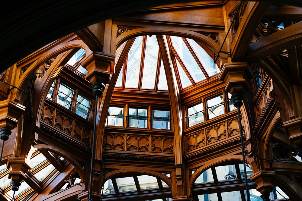 Wooden Dome Ceiling