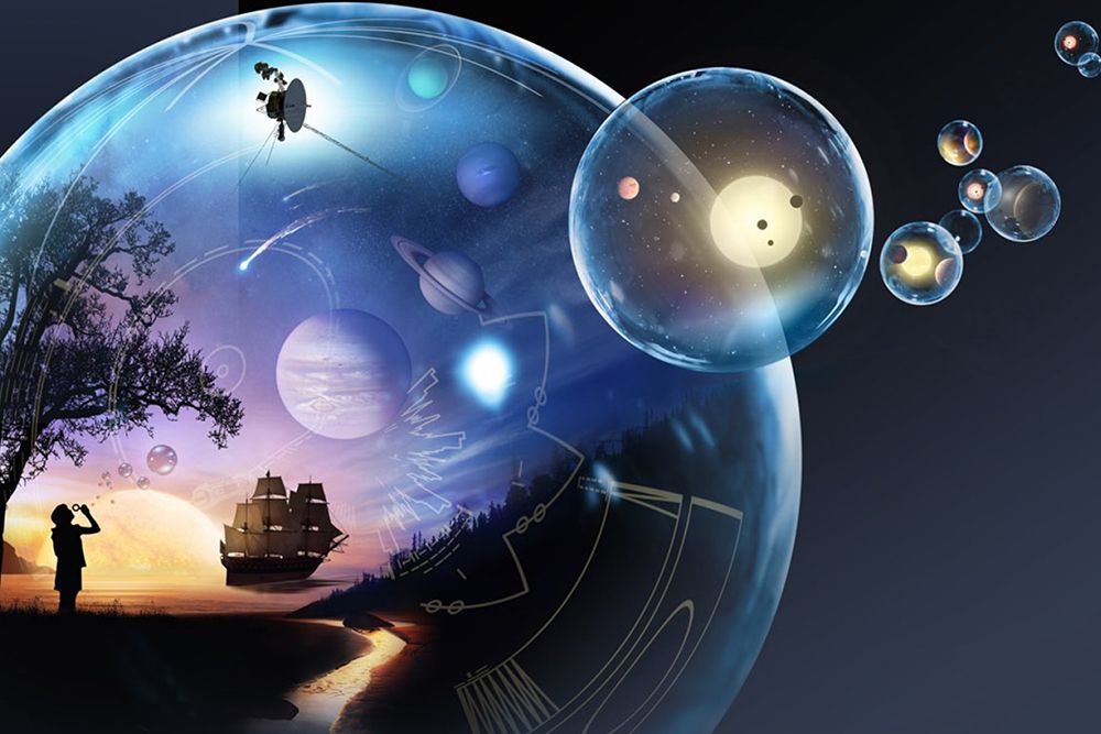 NASA Artist Concept Depicting Space Exploration
