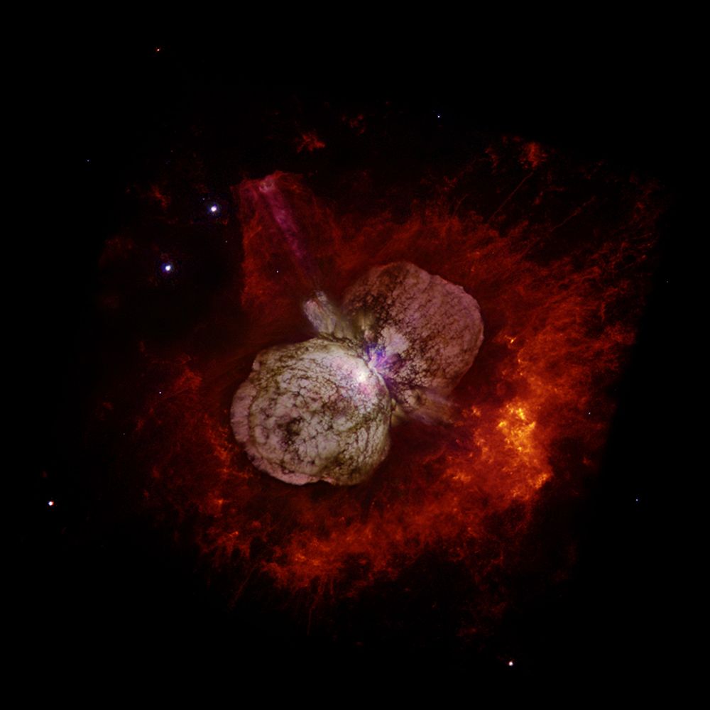 Hubble Space Telescope image of the star Eta Carinae