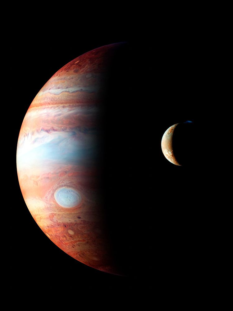 New Horizons images of Jupiter and its Moon Io
