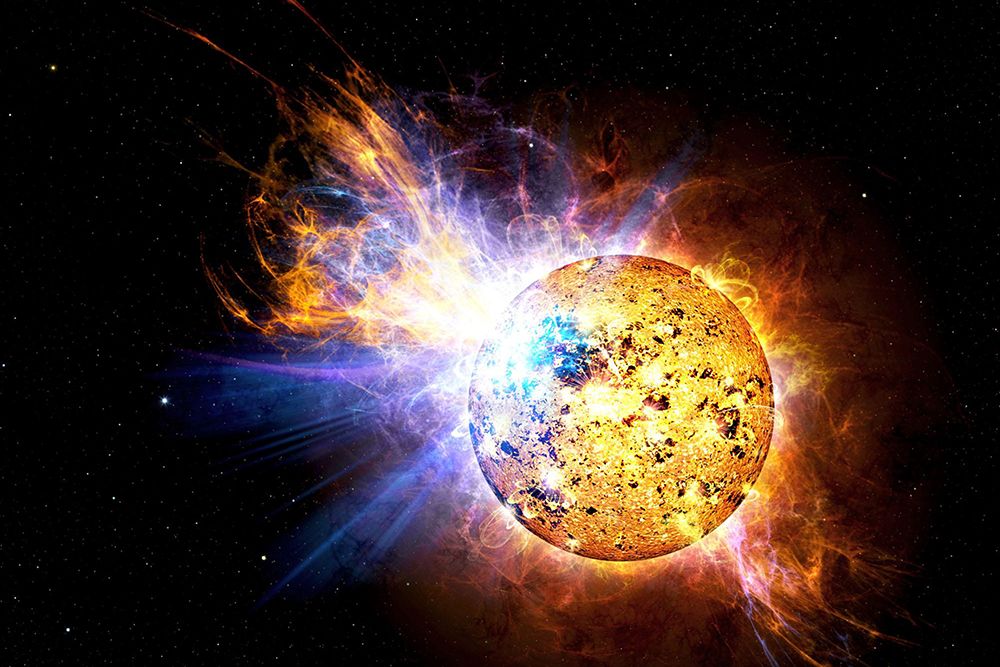 A Solar Flare from EV Lacertae 2008