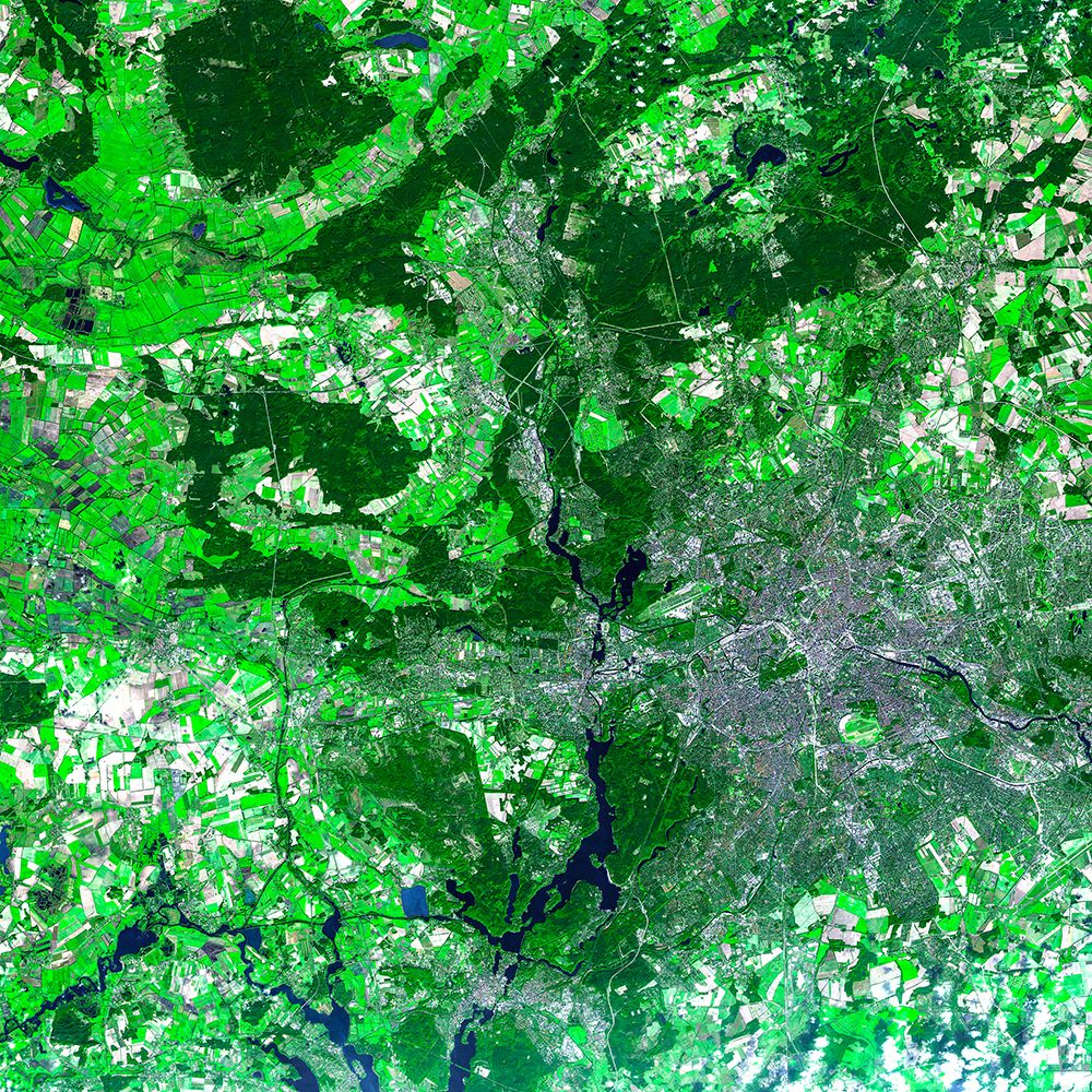 Berlin Viewed from Space