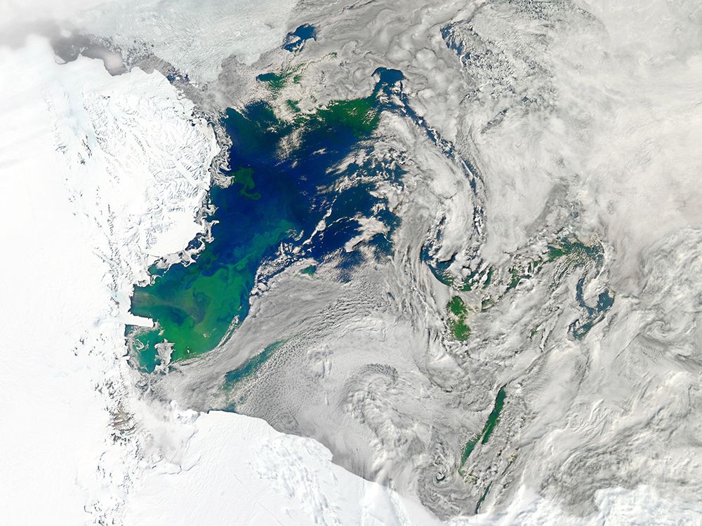 Antarctica - the Ross Sea Viewed From Space