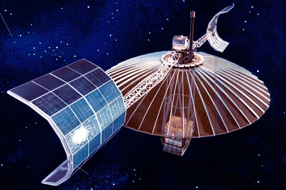 Artist Illustration of the Applications Technology Satellite-6