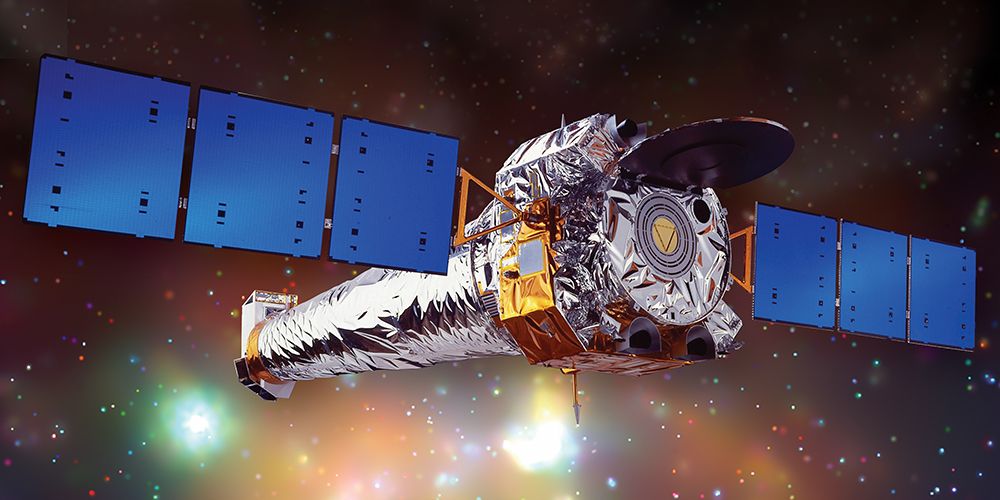 Artist Illustration of the Chandra X-ray Observatory