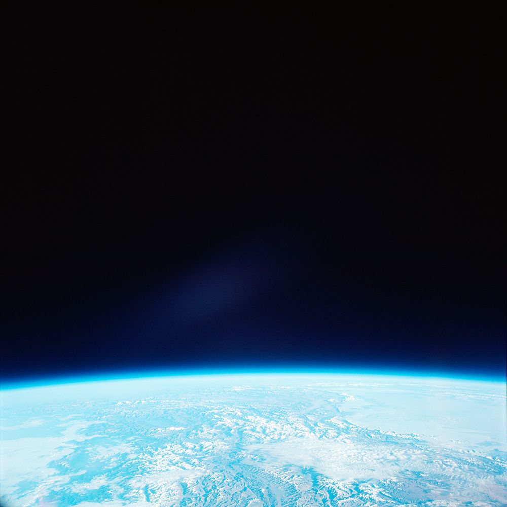 China - India - and Nepal as seen from Gemini 11