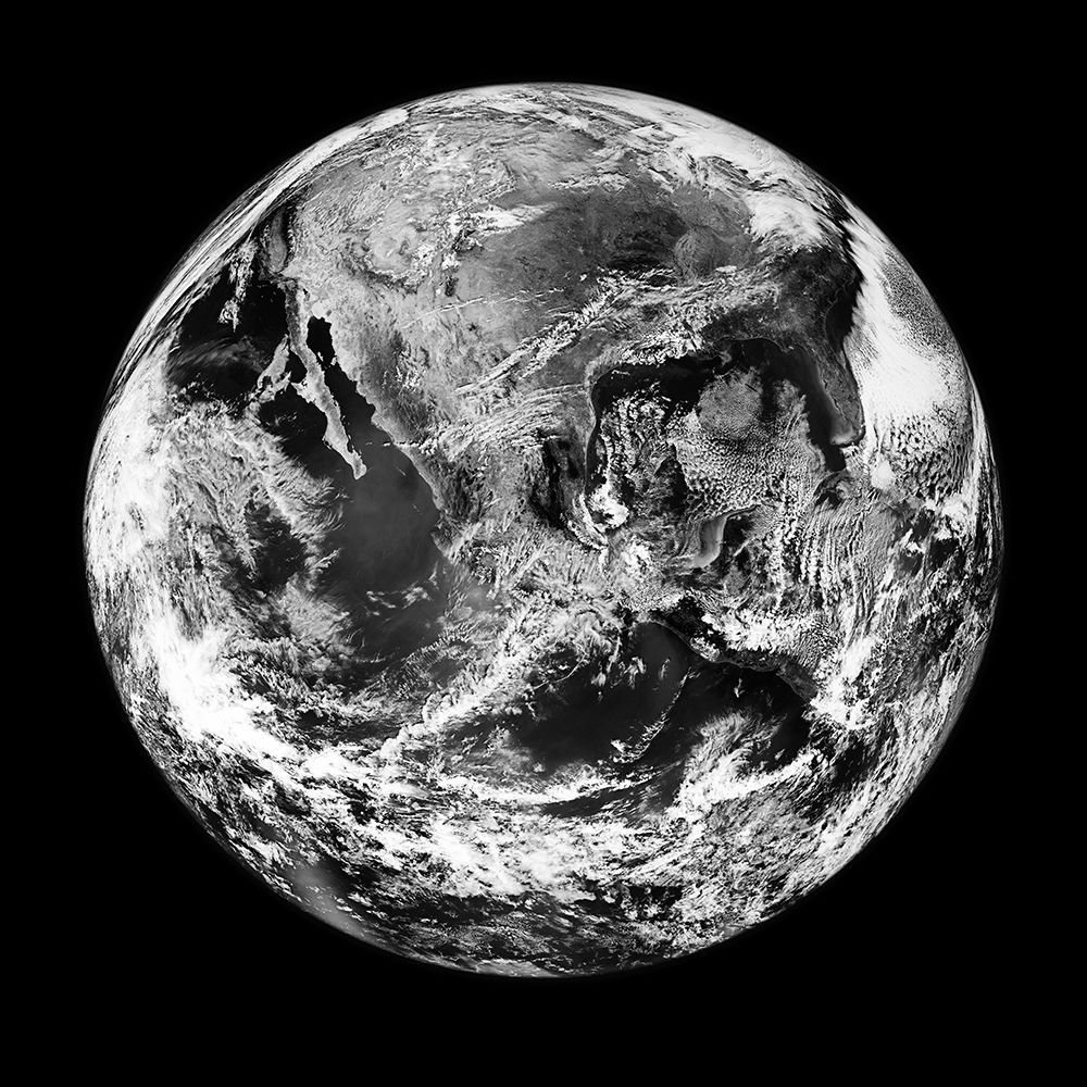 Earth in Black and White