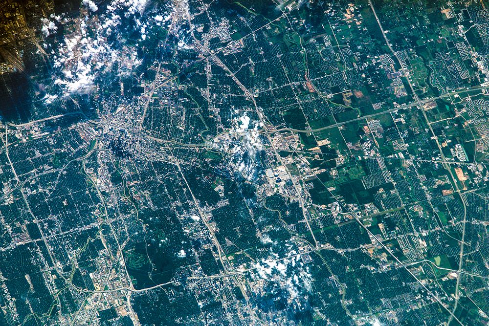Houston taken by STS-115 Crew Member