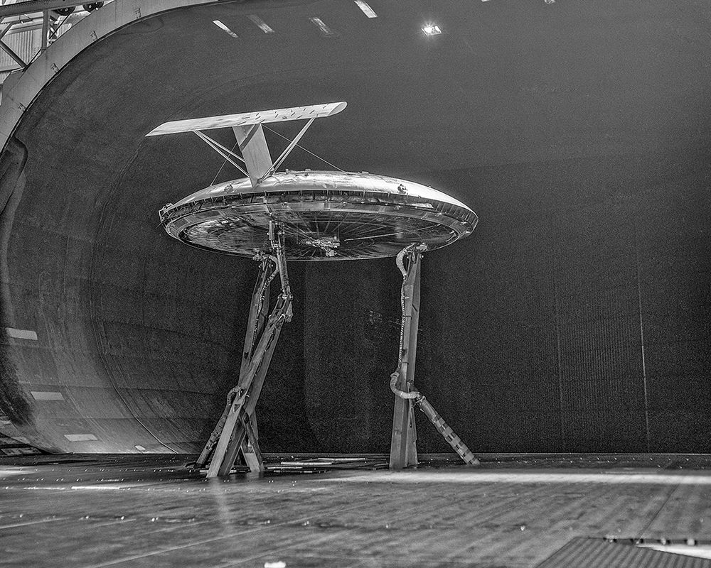 Front 3-4 view of the Avrocar - 1961