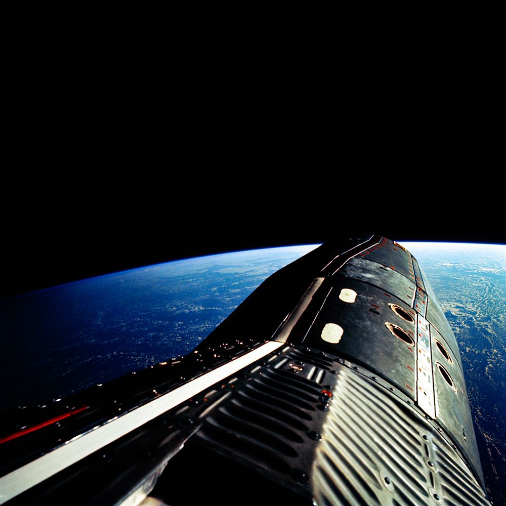 Gemini 12 Spacecraft seen during EVA