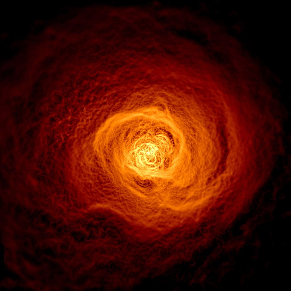 Gigantic Wave Discovered in Perseus Galaxy Cluster