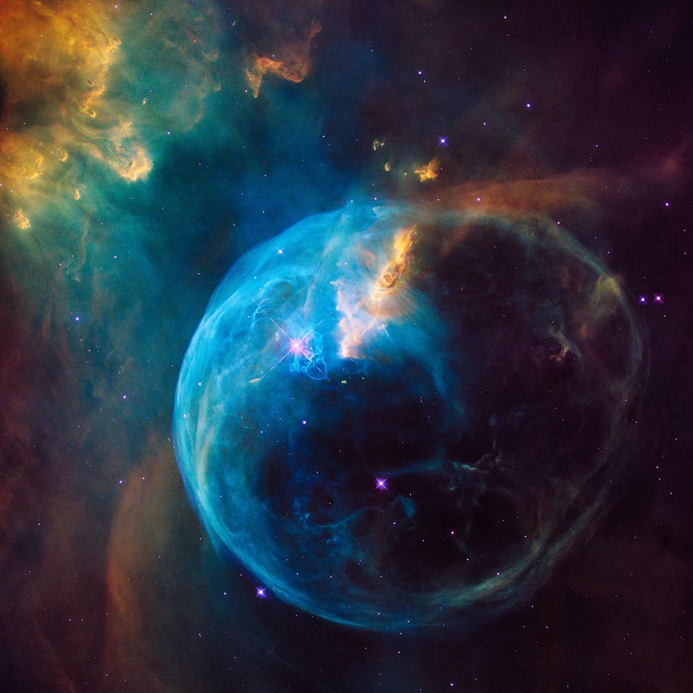 Hubble image of the Bubble Nebula - or NGC 7635