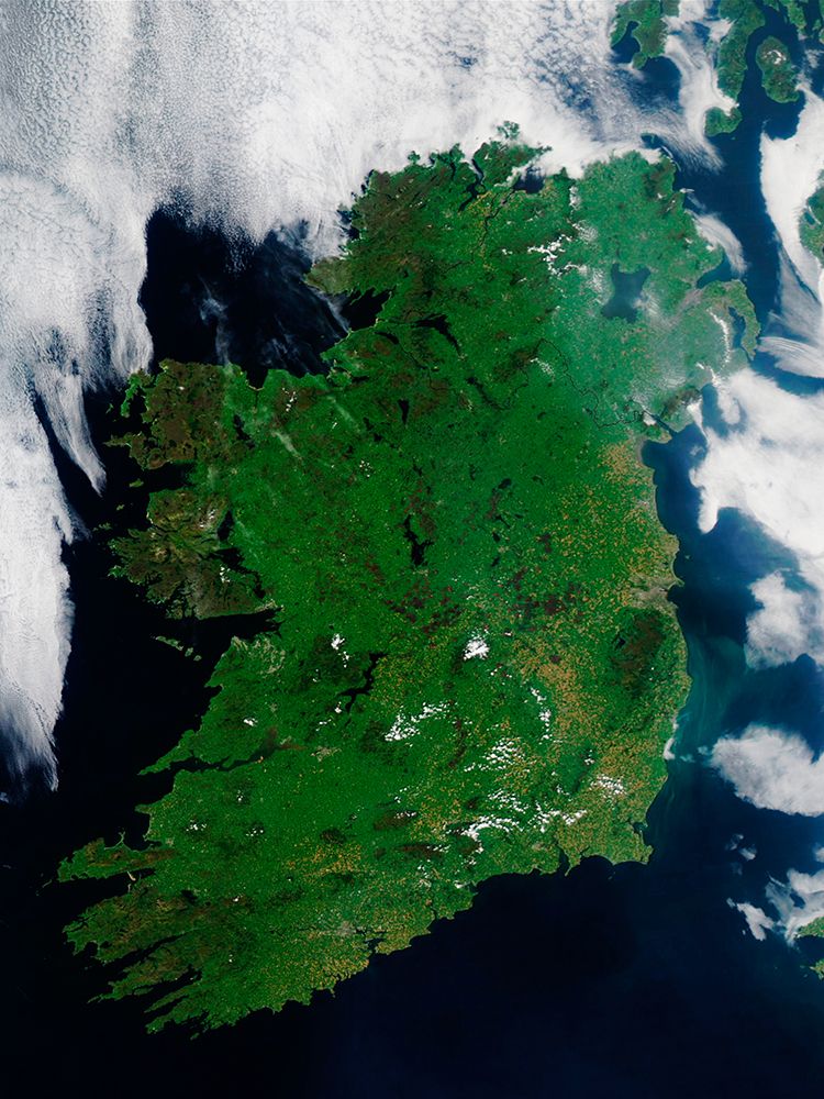 Ireland Viewed from Space
