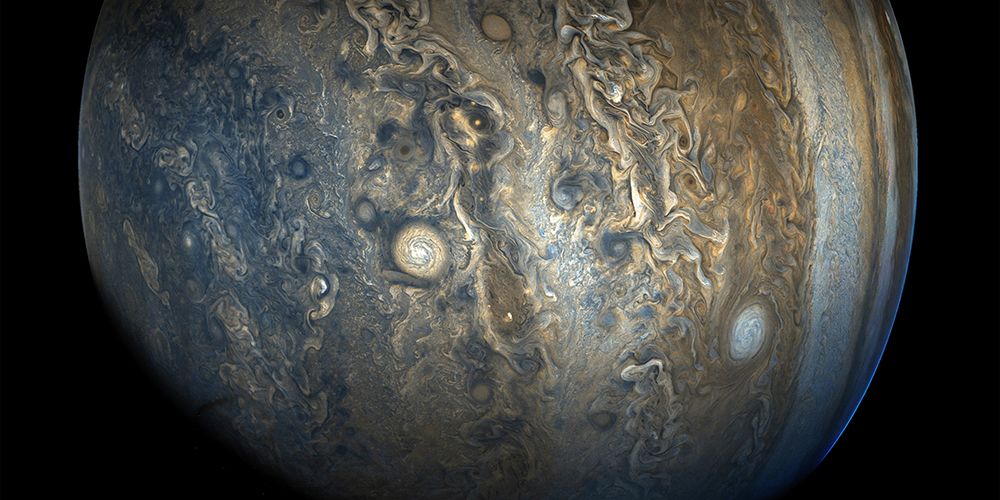 Jupiters Stunning Southern Hemisphere