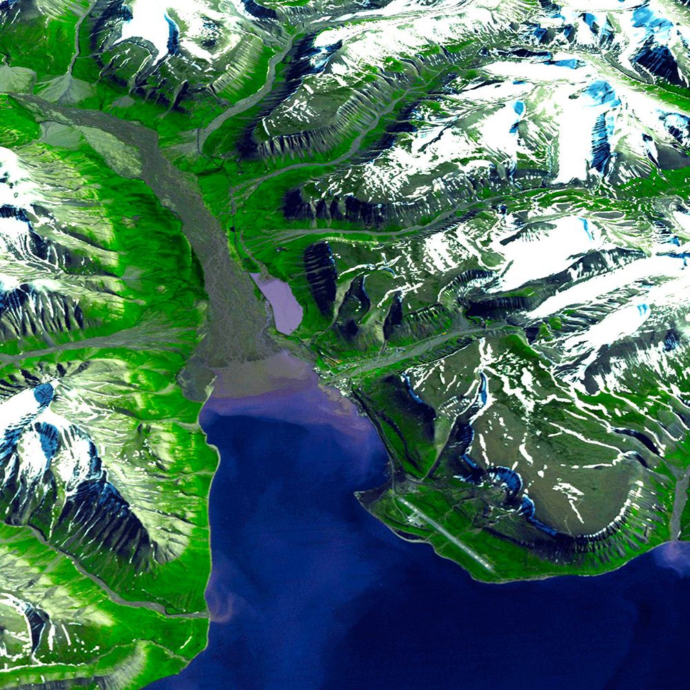 Longyearbyen - Svalbard archipelago - part of the Kingdom of Norway