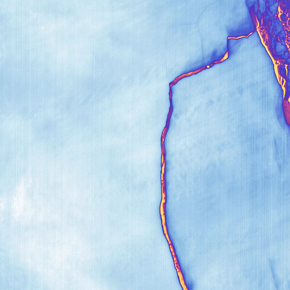Massive Iceberg Breaks off from Antarctica