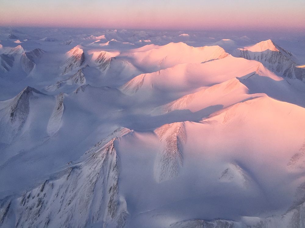 Mountain tops in Ellesmere Island - Canadian Arctic Archipelago